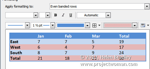 change-table-style-in-word-customguide