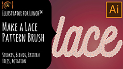 Illustrator for Lunch Make a Lace Pattern Brush