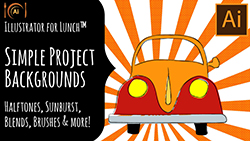 Illustrator for Lunch Background for your projects