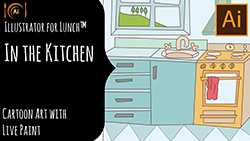 Illustrator for Lunch In the Kitchen