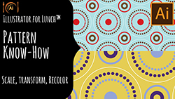 Illustrator for lunch Pattern know-how 