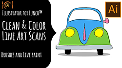 Illustrator for lunch road trip