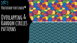 Photoshop for Lunch Overlapping and Random Circles