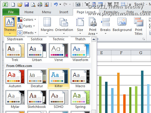 how to make a column chart in excel 2011 for mac