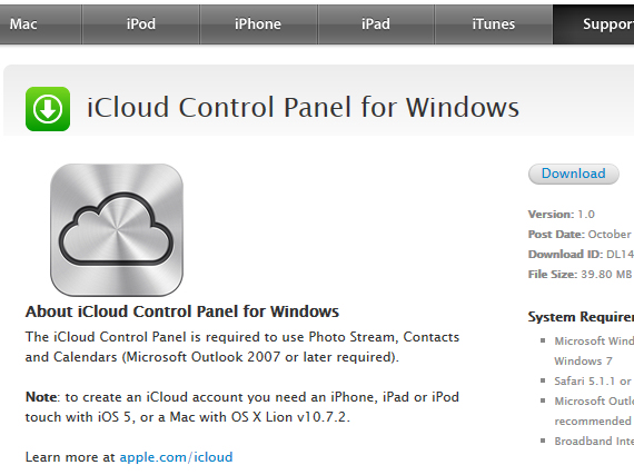 icloud for pc free download How to set up your PC and your iPad for the