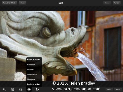 adobe photoshop express features