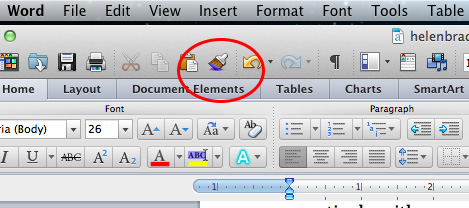 updated office 2011 for mac + word files blank