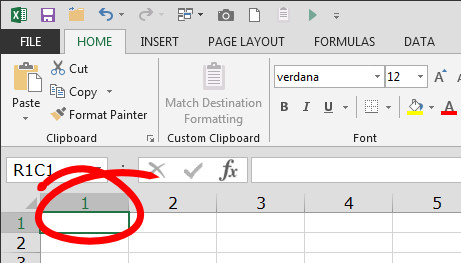 how do you deselect in excel for mac