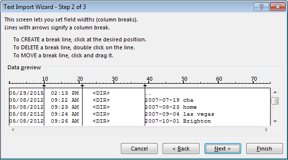 export file list from windows explorer to excel