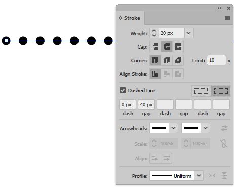 Illustrator Extract Dots From A Stroked Line Projectwoman Com