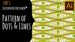 Illustrator for Lunch™ - Pattern of Lines and Dots