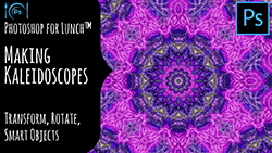 photoshop for lunch making kaleidoscopes