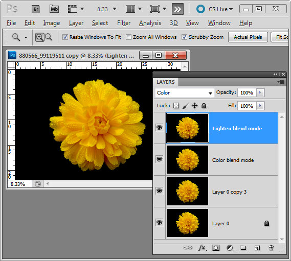 Photoshop – convert a black background to white « 