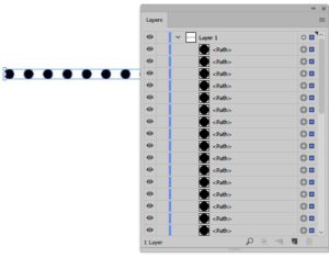 dotted line illustrator